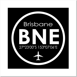 BNE, Brisbane International Airport Posters and Art